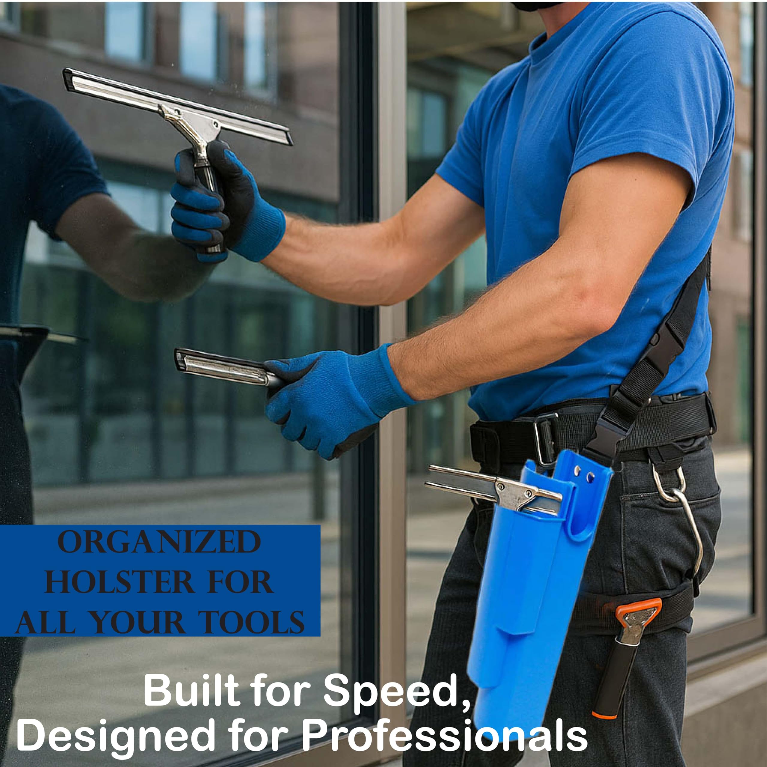 Shop Charles Bentley Bucket On A Belt Window Cleaning Accessory Holder