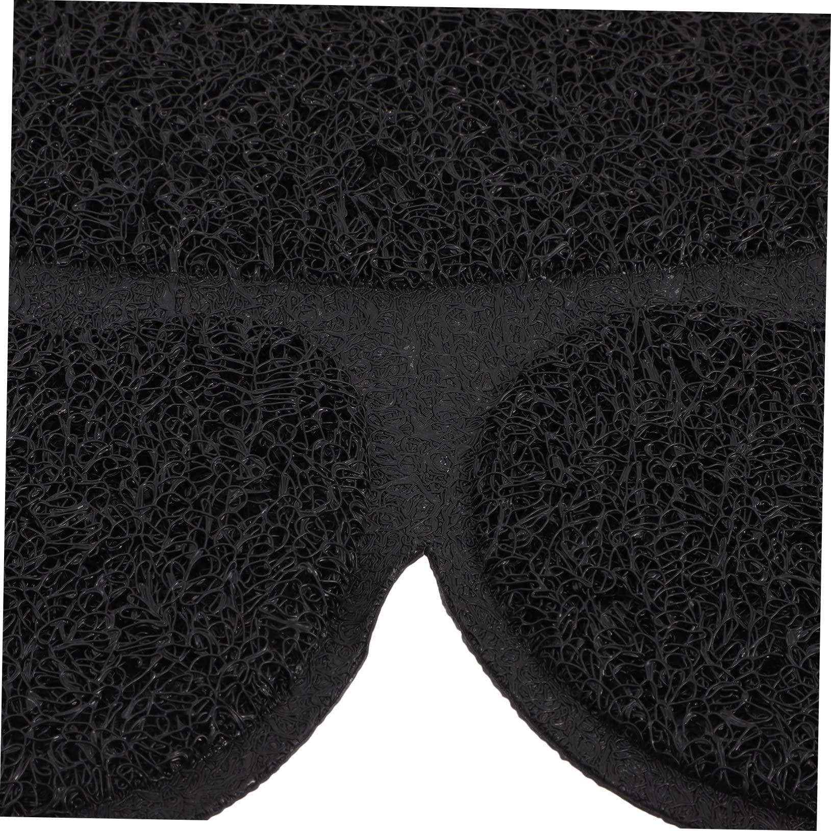 BESPORTBLE 3St Haustierbedarf katzenklo vorlegematte katzenklo vorleger matte Katzentoilette Wasserdichte Teppiche für den Innenbereich katzenstreu PVC-Streumatten Katzentrinkschale Pad Black