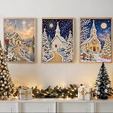Amshem 4 Packs Christmas Pearl Art Kits – product photo 6 of 7