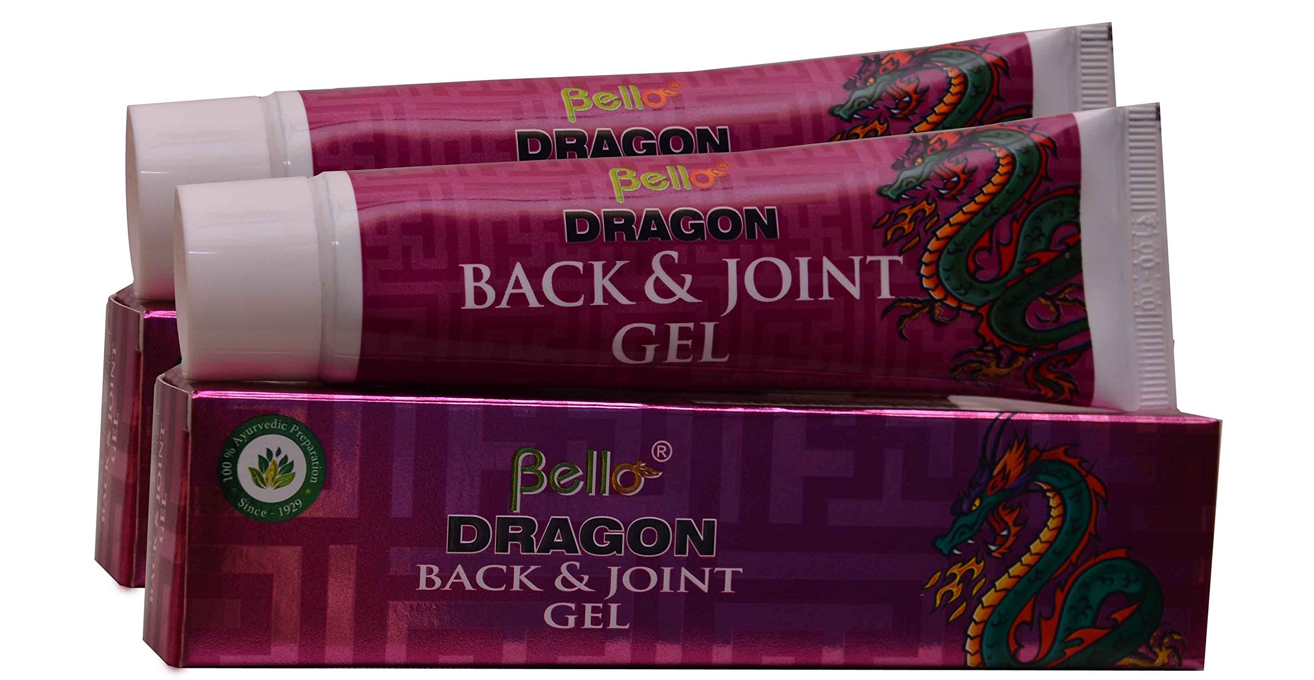 Bello Dragon Back & Joint Pain Reliever 50G, Pack of 2