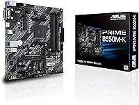 Placa Mae Asus Prime B550M-K AM4/DDR4/VGA/DVI/HDMI/M2/mATX