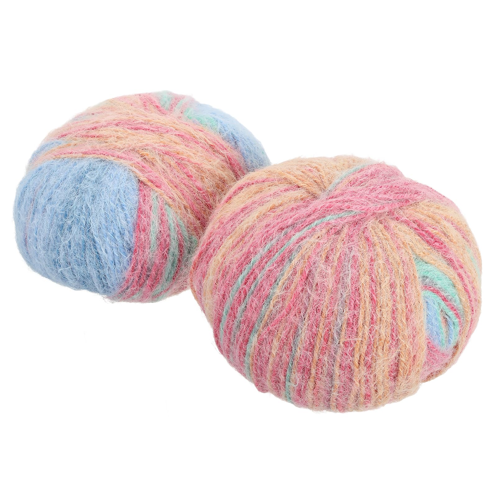 Hilo mohair para tejer bufandas y gorros de invierno con suave mezcla de lana PATIKIL