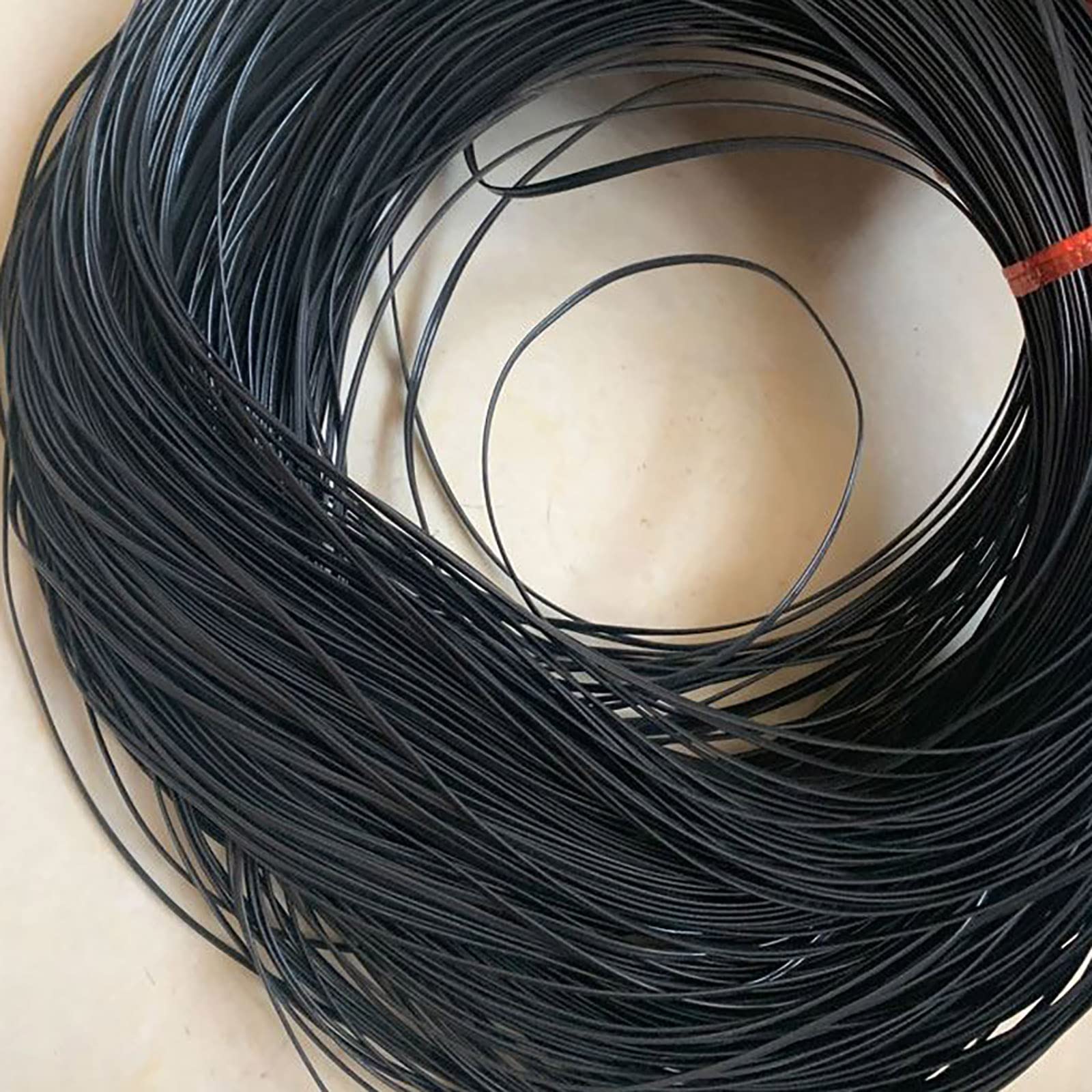 Yebio A Plastic Rattan Wicker Synthetic Rattan Weaving Material,4Mm 500G Plastic Rattan Gardenniture Material,For Rattan Chair Repair Flower Basket