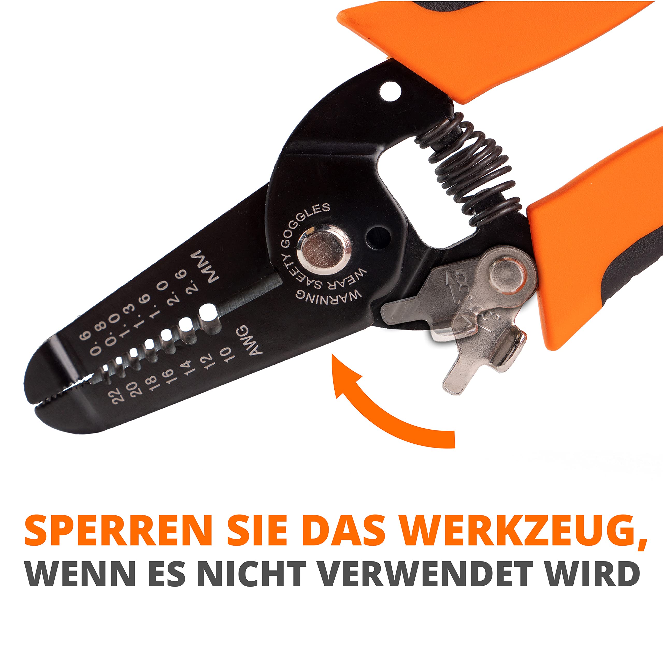 Wirefy Abisolierzange Professionell - Kabelschneider & Abmantelungswerkzeug