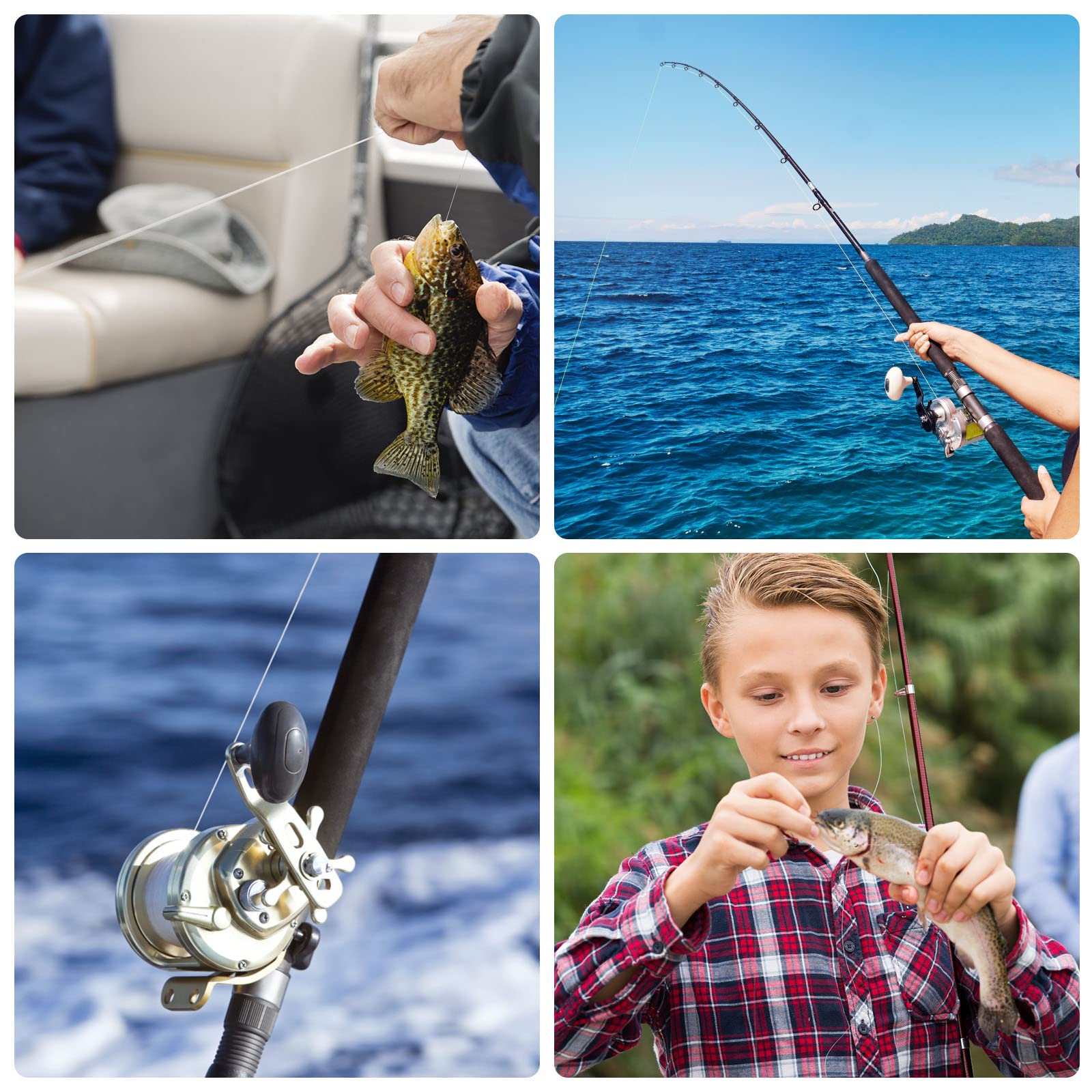 Hilo de Pesca de Nailon de 200 m/0,4mm, monofilamento, Bobina de Pesca, Resistente al desgarro, Fuerte Carga, Hilo de Nailon, Hilo de Pesca Transparente, para Pesca en mar