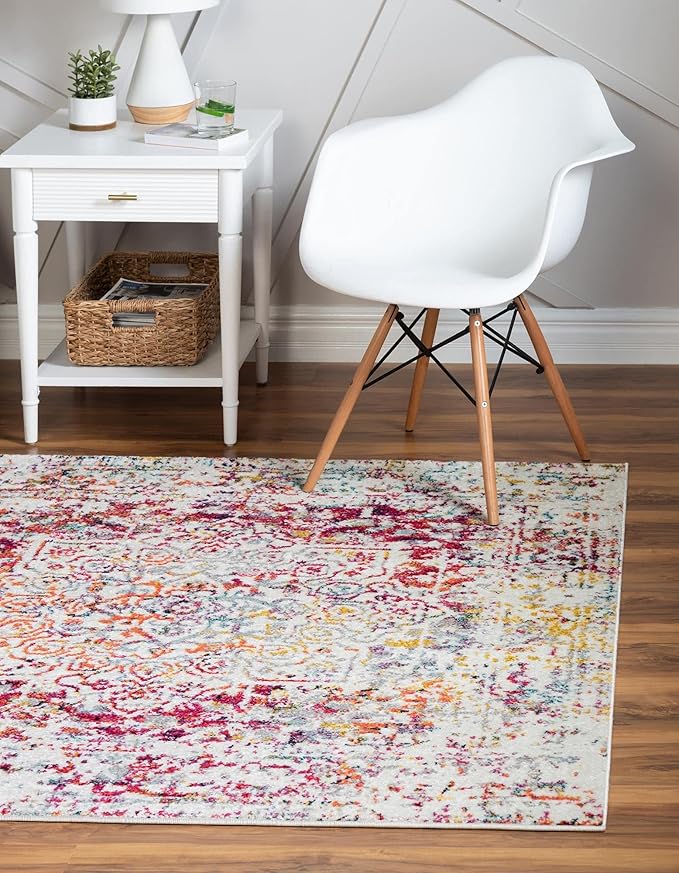 Amazon.com: Rugs.com Arlington Collection Rug – 4 Ft Square Multi ...