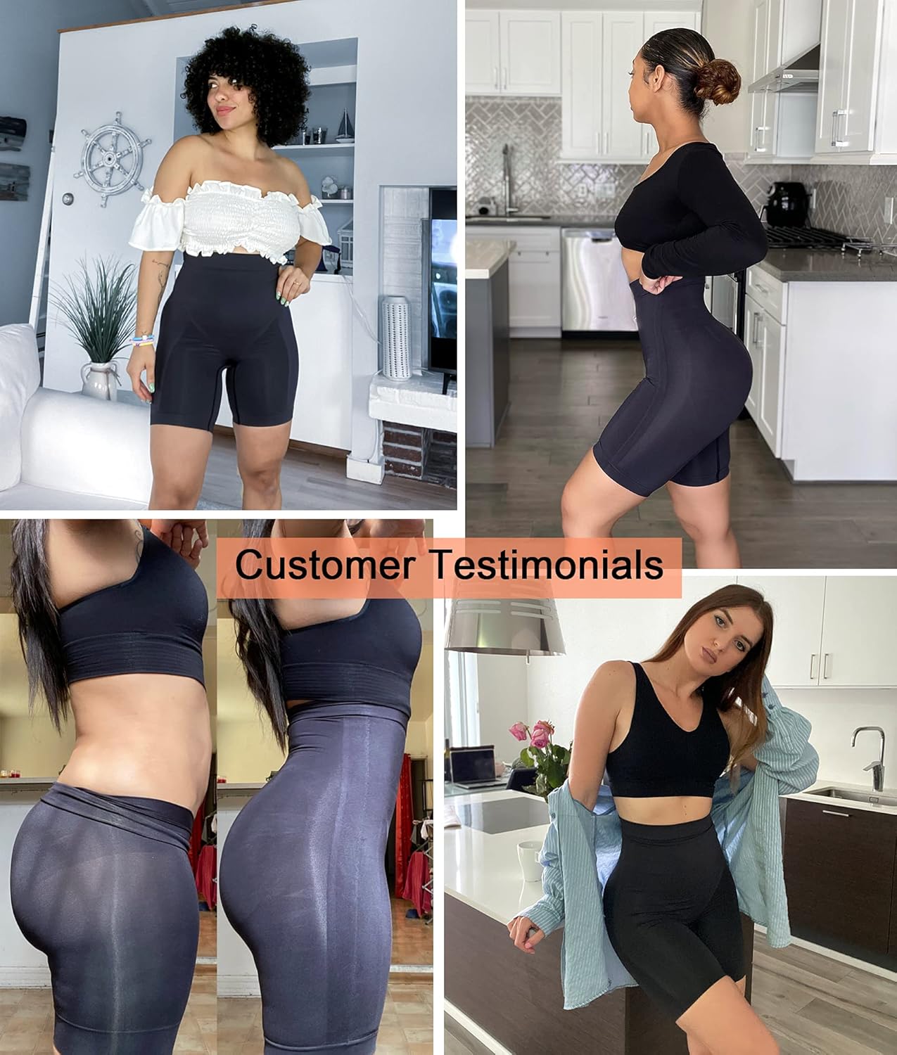 SHAPERX Shapewear for Women Tummy Control Panties Seamless High-Waisted Body Shaper Shorts Butt Lifter at  Women’s Clothing store