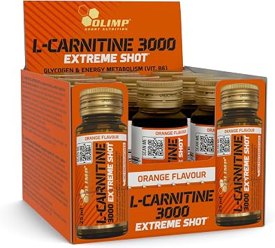 Olimp Nutrition L-Carnitine 3000 Extreme Shot, Orange - 9 x 25 ml.