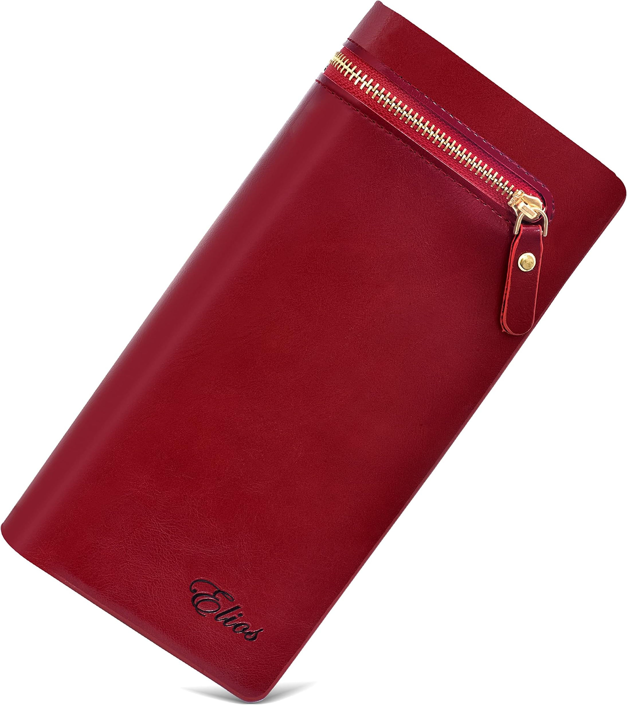 Multicolored Synthetic Women's Wallet (Cuke-Coffee), Red, L, Wallet