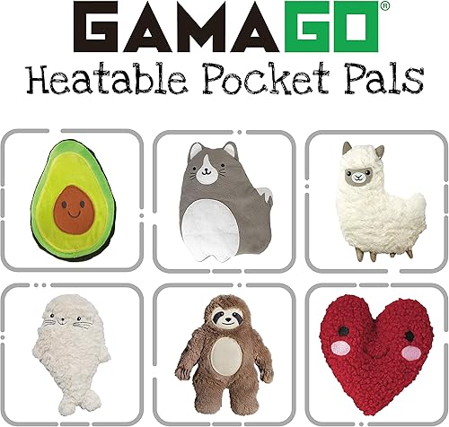 Miniatura 5 de GAMAGO Hedgehog - Almohadilla térmica de bolsillo, almohada para microondas para calambres, dolores y alivio de la ansiedad, adorable paquete