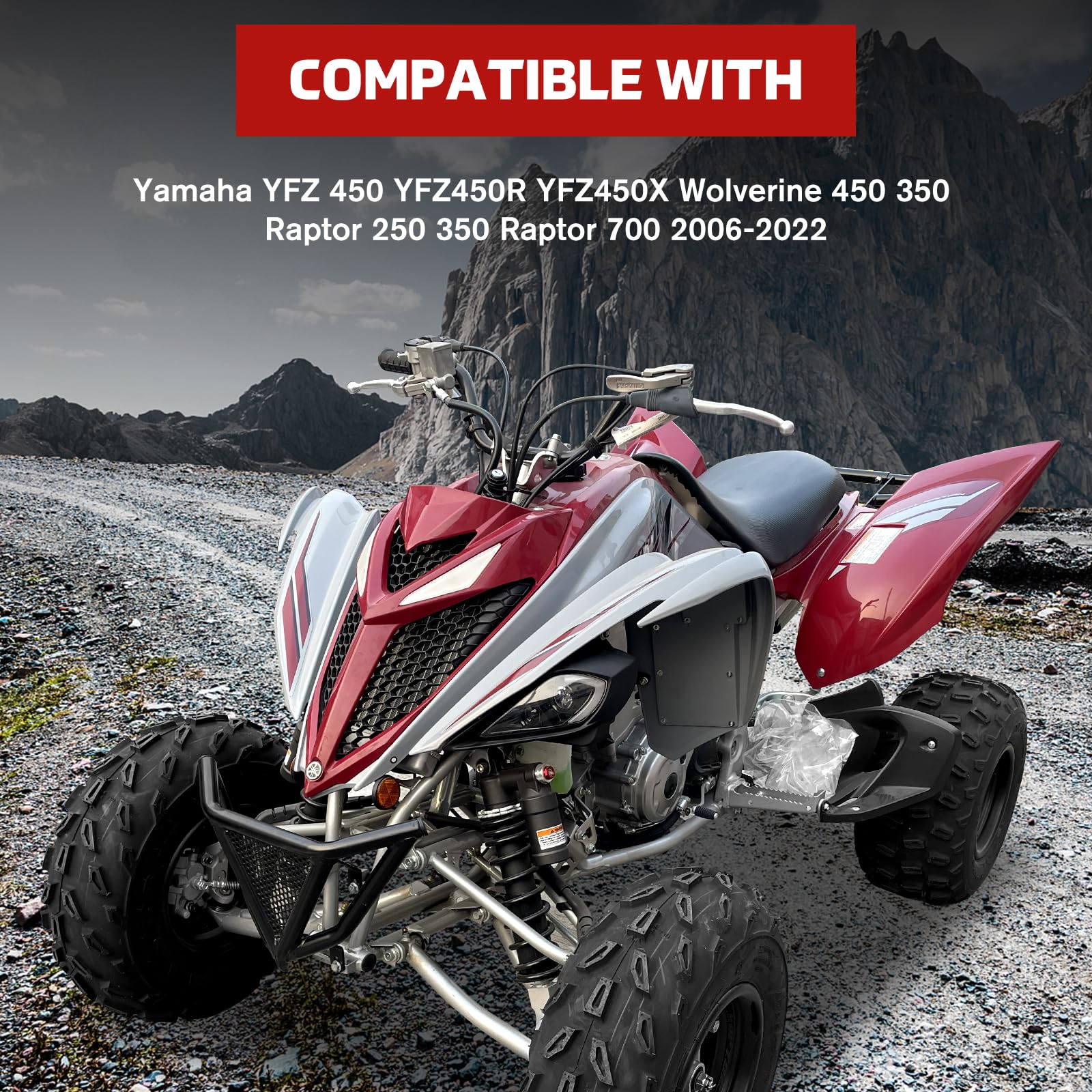 Yamaha Raptor 700 Genuine Yamaha Left Cover For Raptor 700R (2006-2012) – OEM Replacement Headlight Trim - Foto 3