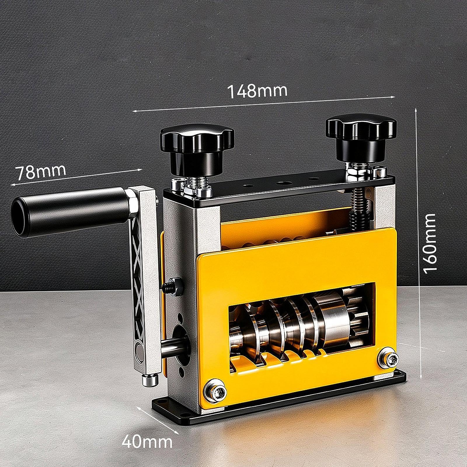 Máquina Manual para Pelar Cables de Cobre Reciclados, con Rodillos Ajustables Y Antideslizantes para Cables de hasta 6 Mm Cuadrados. Adecuada