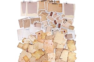 Vintage Scrapbook Paper Stickers: Adorn Your Memories with Antique Charm