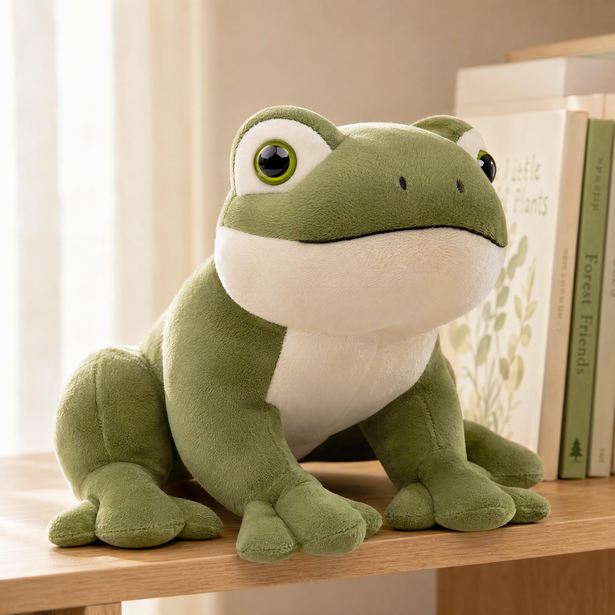 Amazon.co.jp: ZHONGXIN MADE カエルぬいぐるみカエル動物ぬいぐるみ