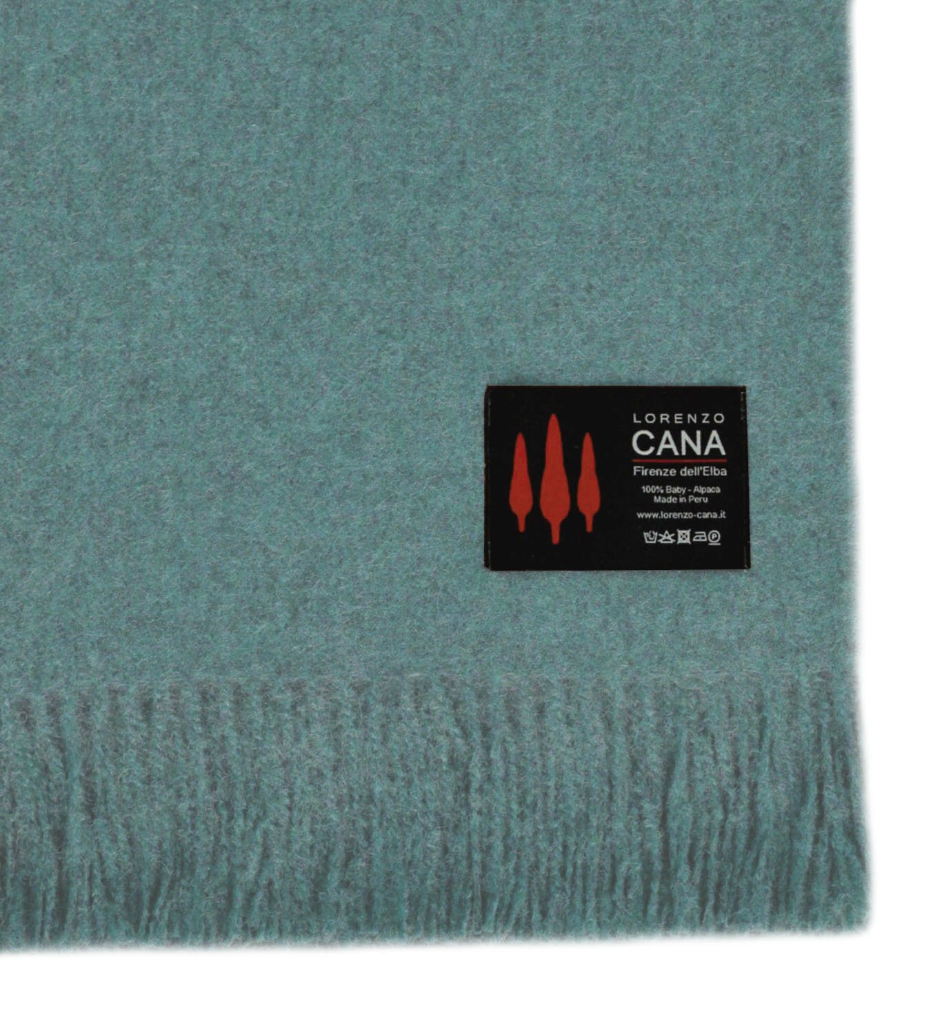 Lorenzo Cana High End Luxus Alpakadecke aus 100% Alpaka - Wolle vom Baby - Alpaka flauschig weich Decke Wohndecke Sofadecke Tagesdecke Kuscheldecke 96183