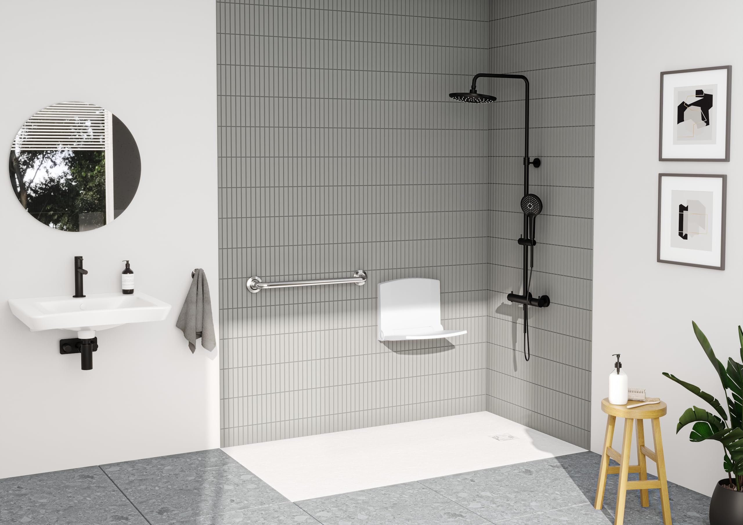 Lavabo PMR 60cm S20 - VITRA - 5289B003-0001