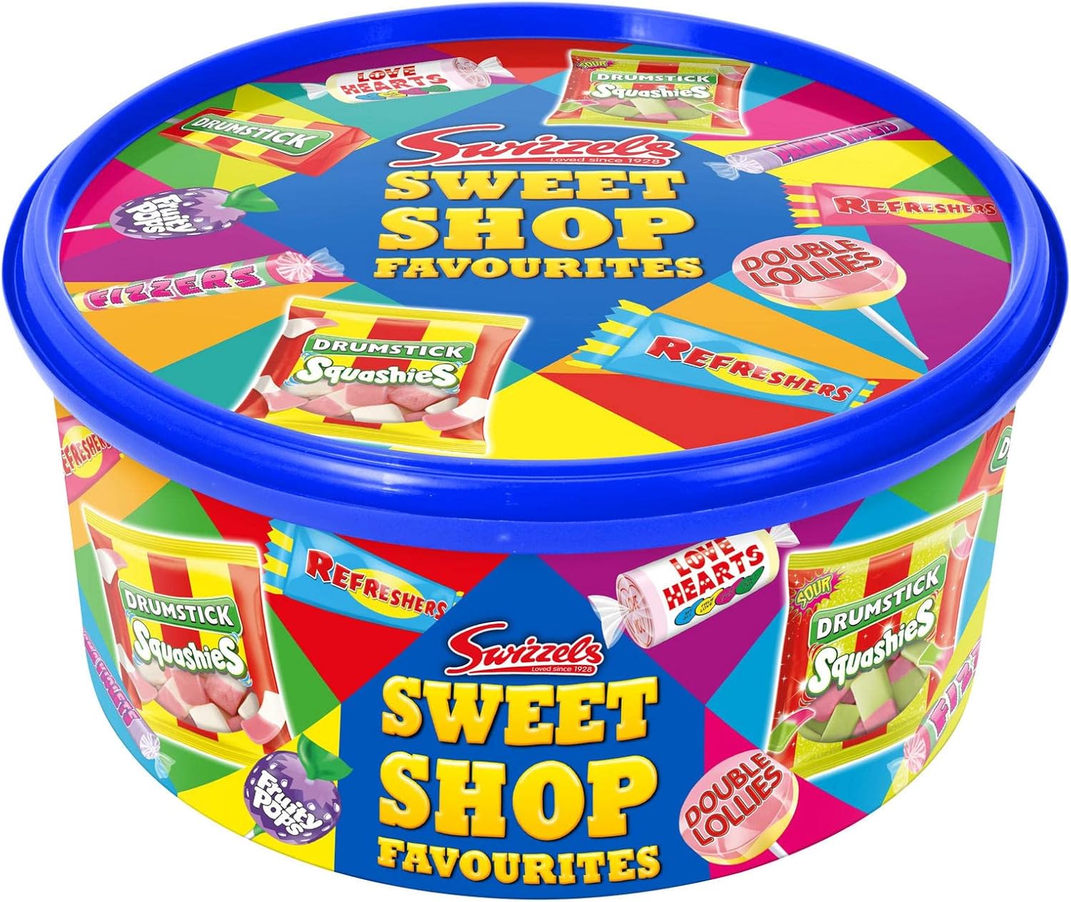 Swizzles Sweet Shop Favourites 650g x 4 Tubs Amazon.co.uk Grocery