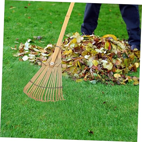 Miniatura 2 de Yardwe Herramientas japonesas de mano, rastrillo de plantación, rastrillo pequeño para camas de jardín, rastrillos de jardín, rastrillo de mano de