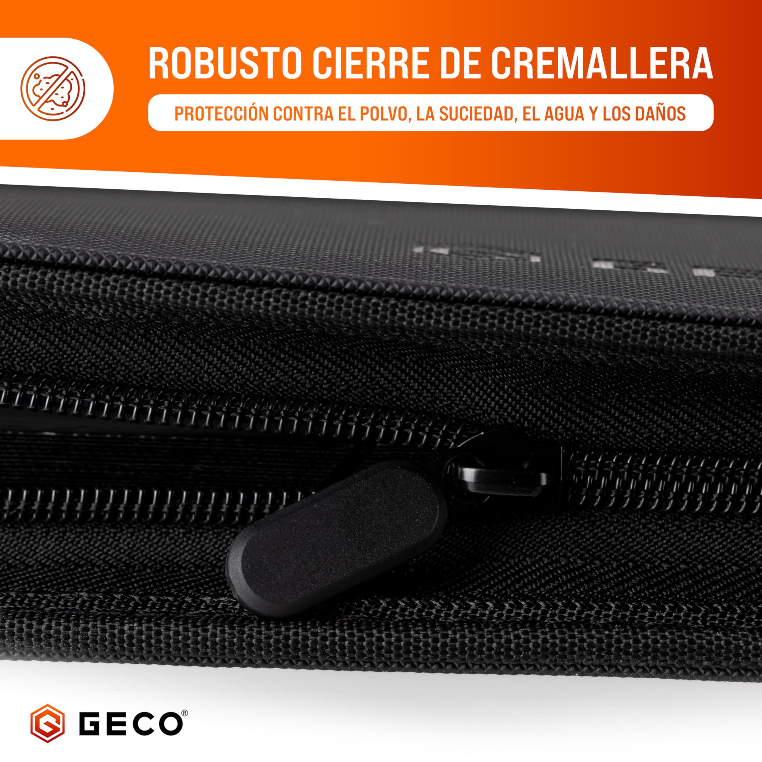 GECO Álbum Cartas Coleccionables 9 Bolsillos Premium con Cremallera – 540 Cartas – Archivador 30 Páginas Carga Lateral – Binder Trading Cards (Negro)