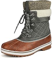 Vista 1 de DREAM PAIRS Botas de nieve de invierno para mujer