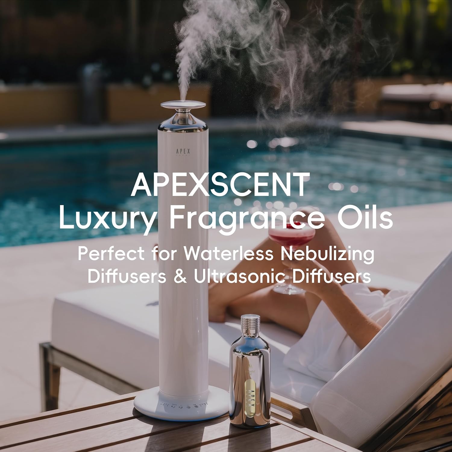 Hotel Diffuser Oil Inspired by My Way Scent - Premium Fragrance Oil for Ultrasonic and Waterless Diffuser - 100 mL, 3.38 fl oz