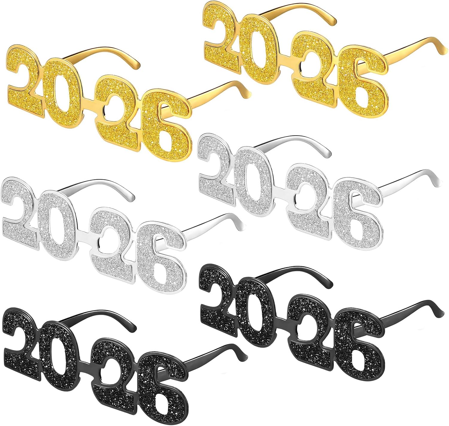 Kanayu 6 Pairs 2026 Glitter New...