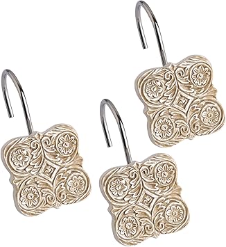 Creative Scents Victoria Shower Curtain Hooks
