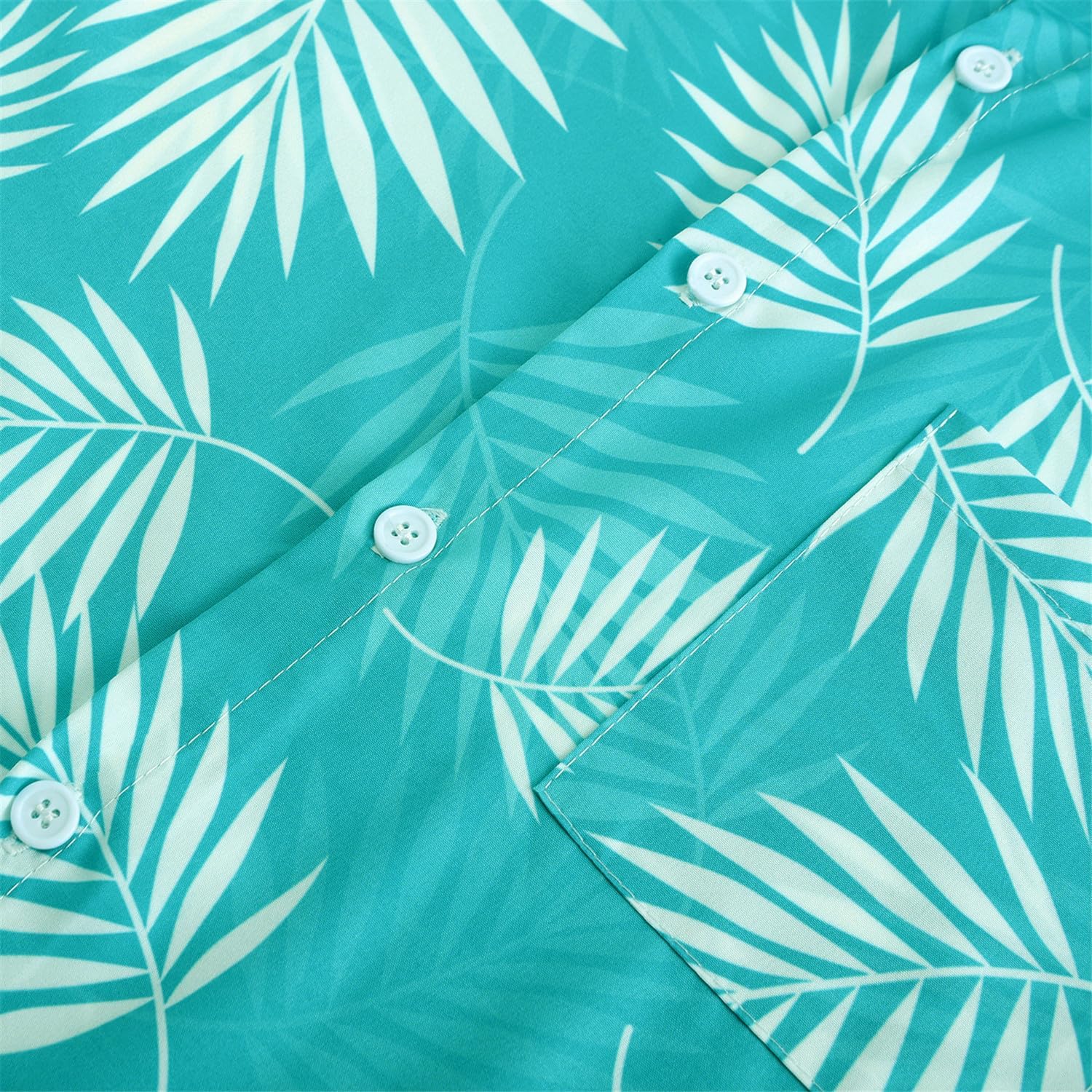 KYKU Funky Hawaiian Shirt for Men Palm Beach Shirts Tropical Vacation Clothes - Image 6