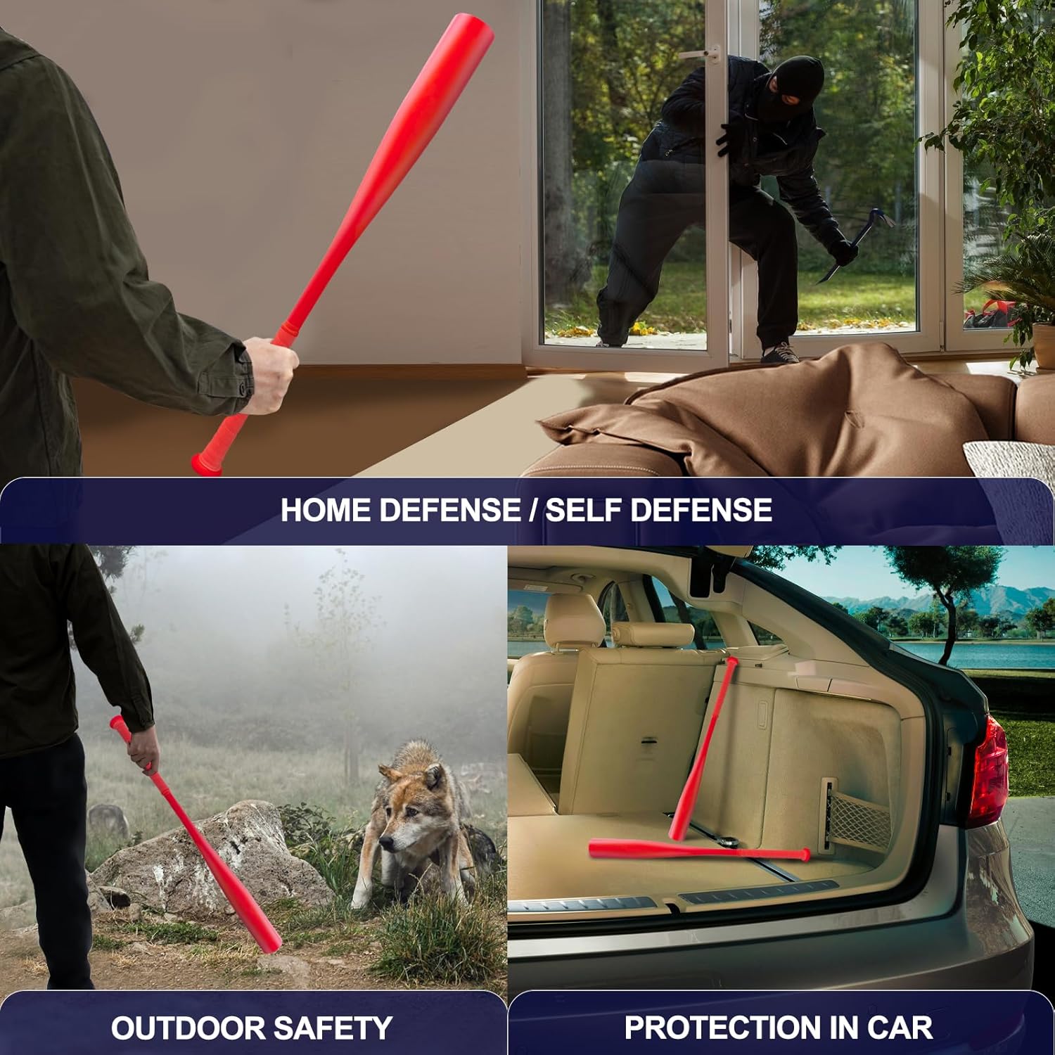 Baseball Training Bat - Ultra Lightweight Bat - Durable and Sturdy Aluminum Bat - Ideal for Softball Hitting Practise - Versatile Design Bats (28inch, Black)