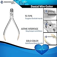 Vista 2 de OdontoMed El carburo de tungsteno (TC) de ortodoncia de los instrumentos dentales ortodónticos del cortador del alambre duro 2011 extremidades
