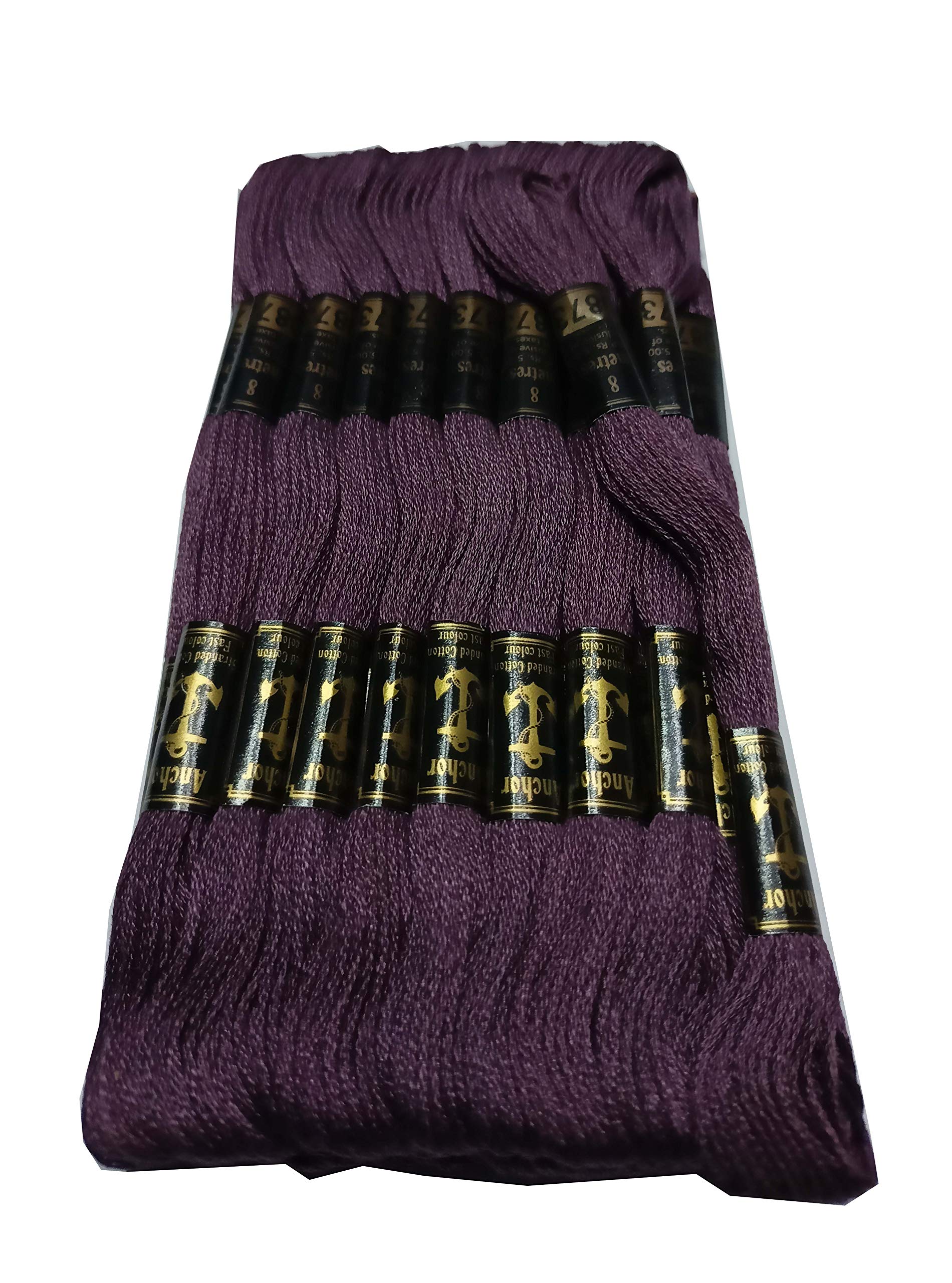 ABN EXPORTS Anchor Hand Embroidery Cross Stitch Floss Thread Sewing Skeins Yarn DN NO. 873