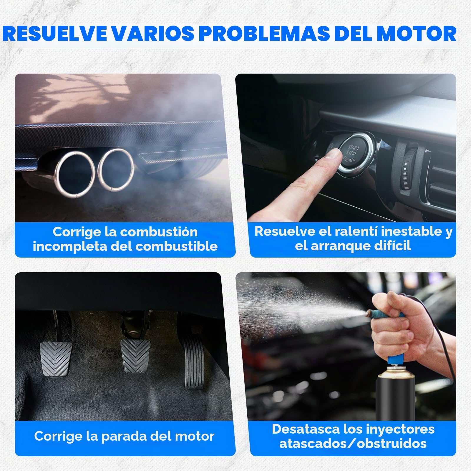 Equipo de prueba y limpieza de inyectores de combustible automotriz EFI GDI con 6 adaptadores (5V/12V), 4+4 modos de impulso, herramienta universal para inyectores de combustible