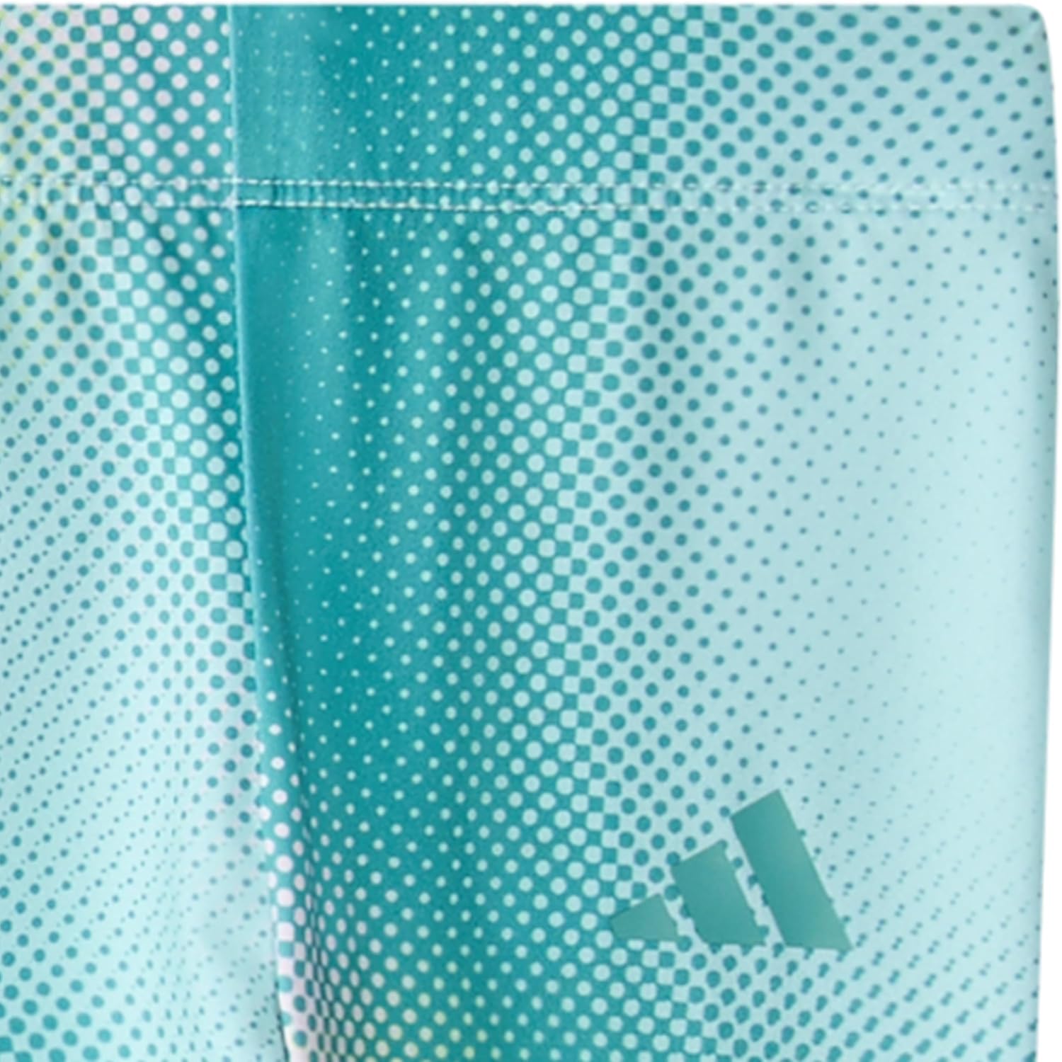 adidas baby-girls 2-piece Long Sleeve Hooded Heather Tee & Printed Legging Set - Image 5