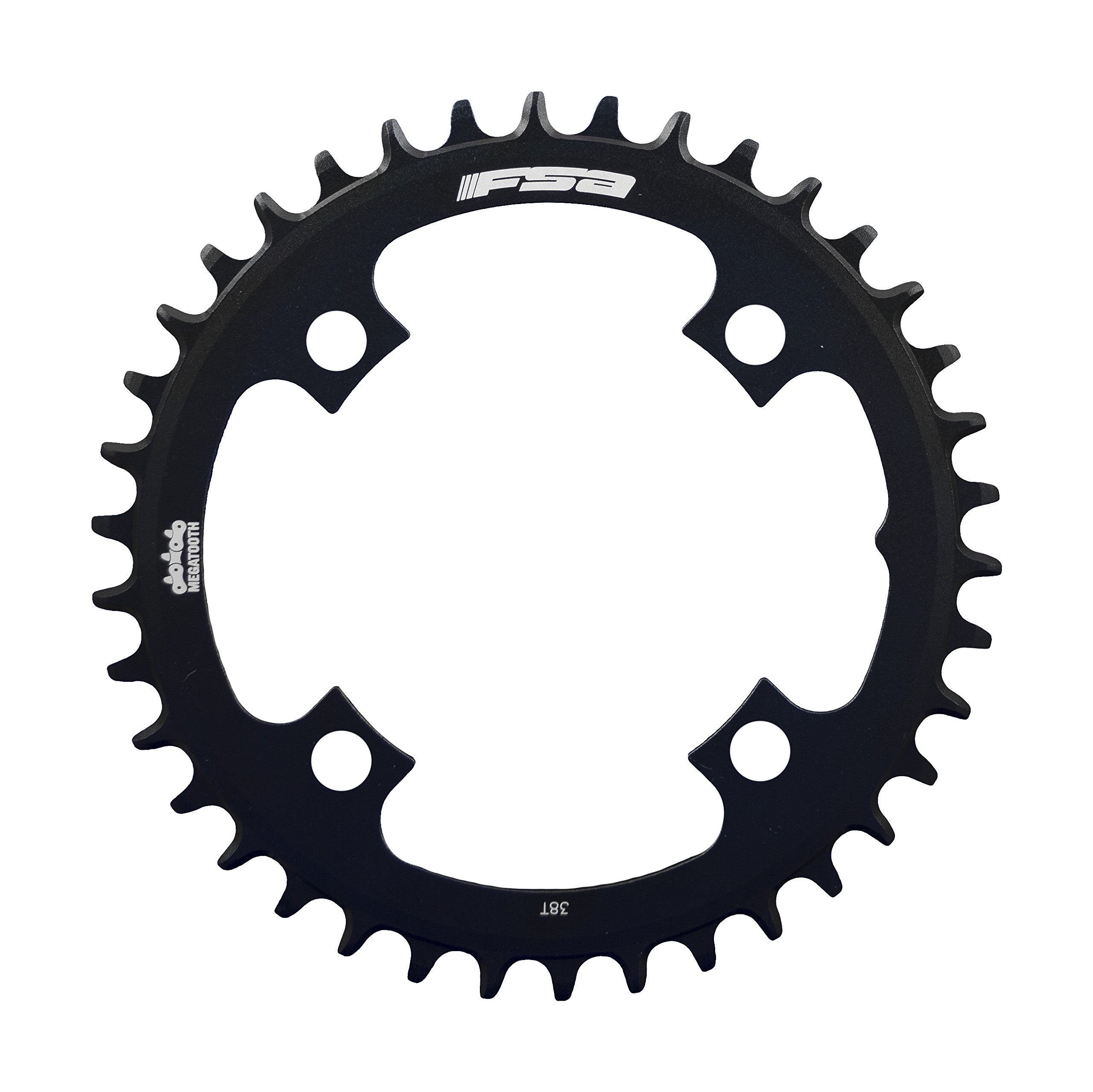 Plateau Vélo FSA WA341 44 Dents 104BCD - Compatible SRAM 10 Vitesses, 4 Bras, Couleur Noir