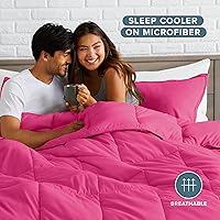 Vista 291 de Bare Home Comforter Set - King/California King Size - Ultra-Soft - Goose Down Alternative - Premium 1800 Series - All Season Warmth