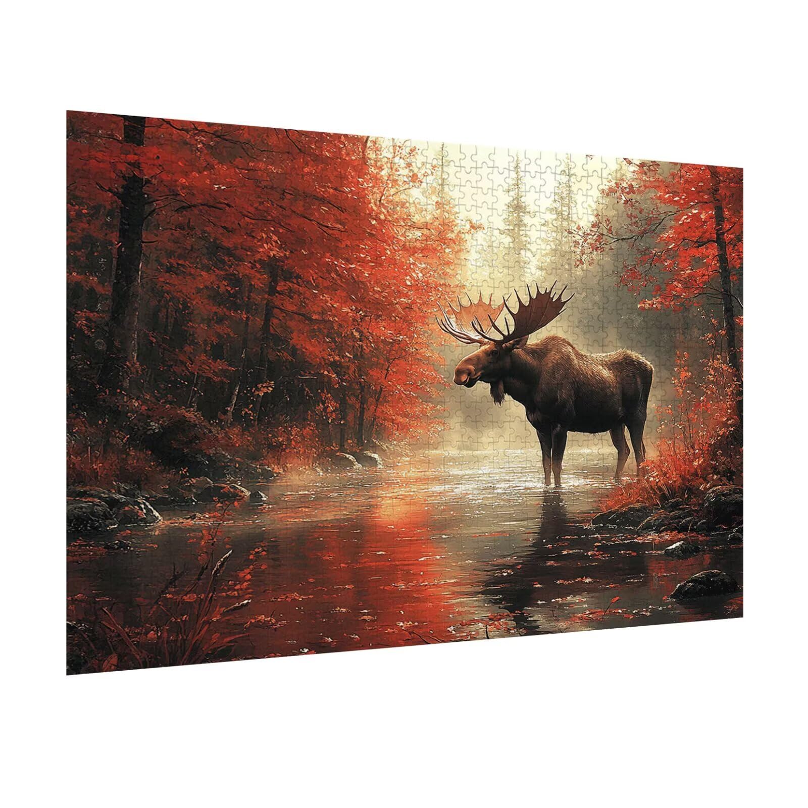 1500 sztuk puzzli dla dorosłych las wymagające gry logiczne, n-724