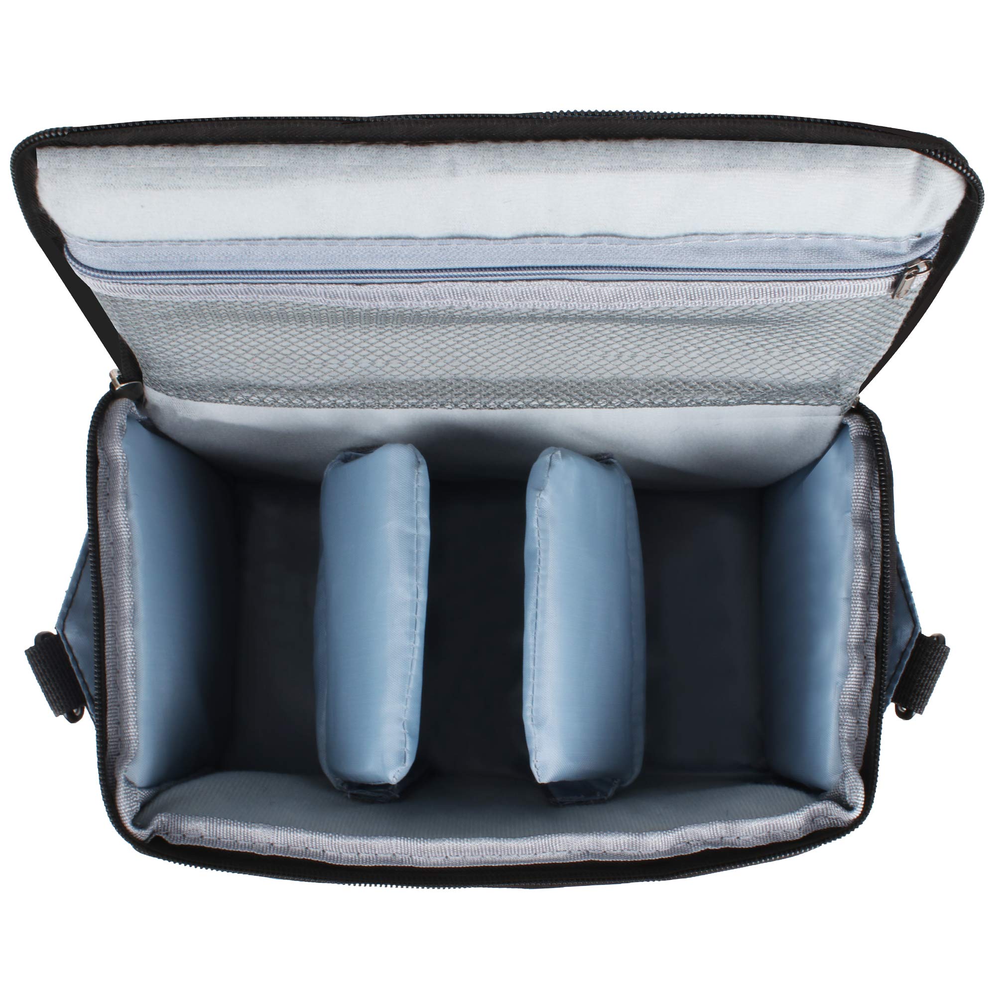 Bodyguard EOS Bundle Tasche für Canon Spiegelreflexkamera EOS 4000D 2000D 1300D 1200D + Qualitäts Ersatz-akku LP-E10