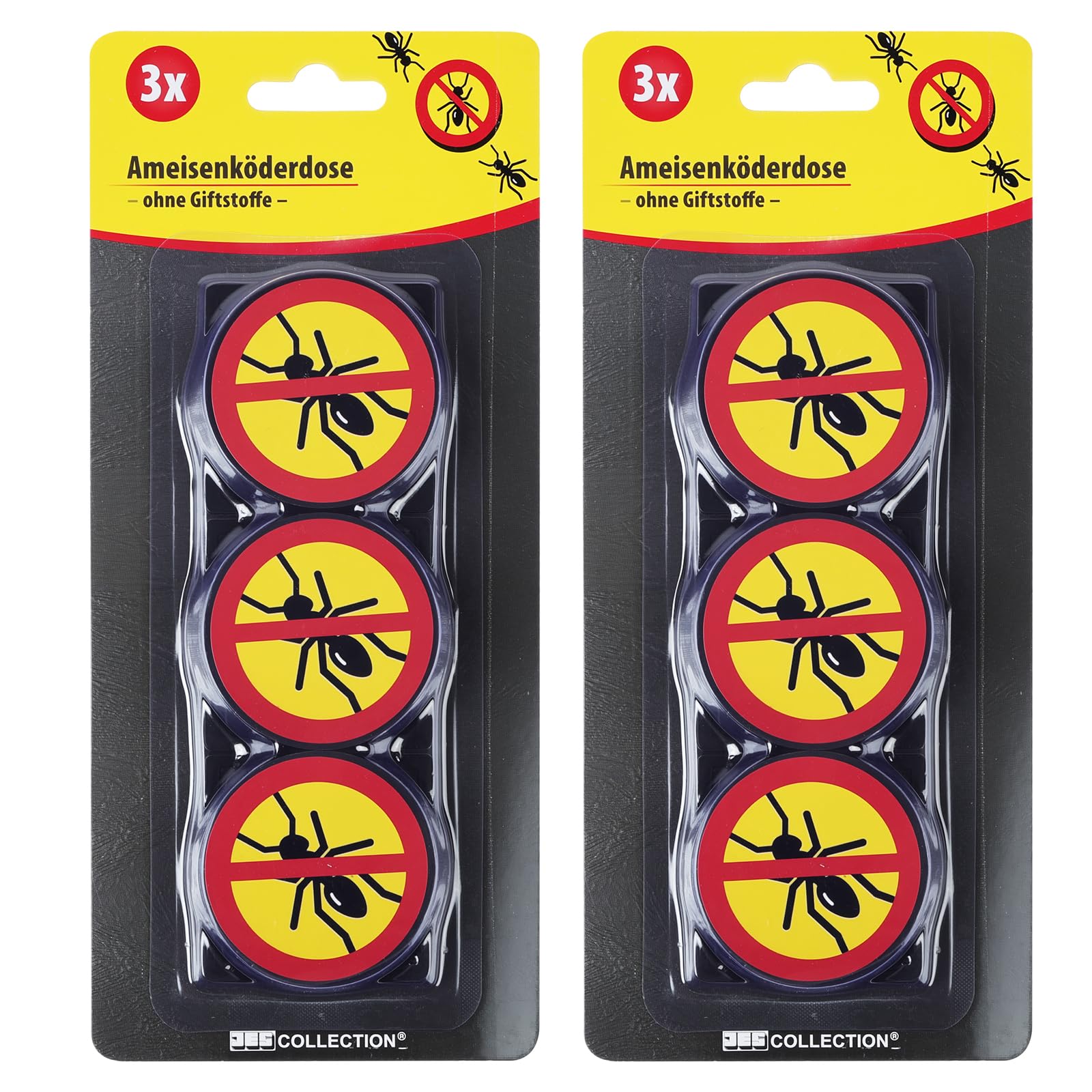 APXEL 6pcs Ant Killer Bait Station Destroys Ants and their Nests, Ant Traps Used Indoors Outdoor, Clean and Easy to Use, Creates No Mess, Kills Ant Colonies for Home Garden