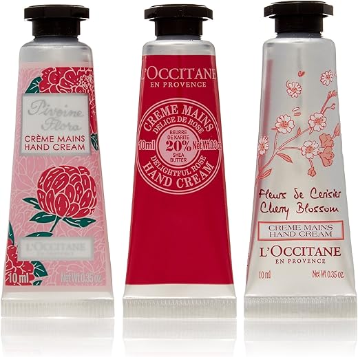 ロクシタン(L’OCCITANE) フラワーミニハンドクリーム トリオ10ml