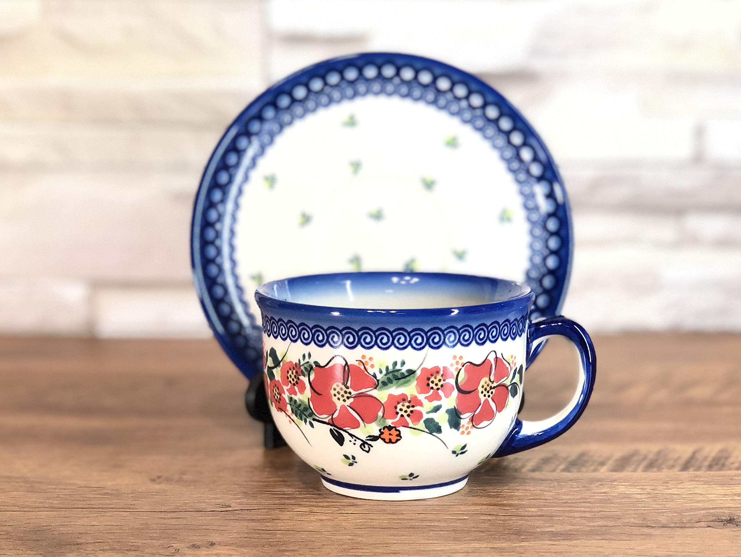 Amazon | ポーリッシュポタリー ポーランド食器 カップ＆ソーサー