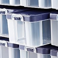 Vista 3 de Prym, Caja organizadora transparente con 9 compartimentos, multicolor