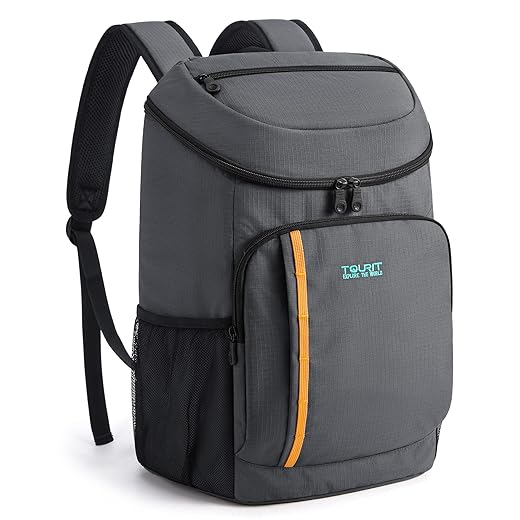 TOURIT Cooler Backpack 30 Cans Lightweight Insulated Backpack Cooler Leak-Proof