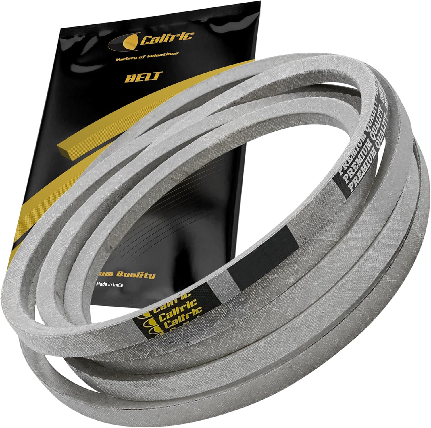 Caltric 155in x 5/8in Deck Belt Compatible with Scag Tiger Cub SMWC-52 STC52A-21 STWC52A-25 SMWC-52 STC52A-21 STWC52A-25 52in482530