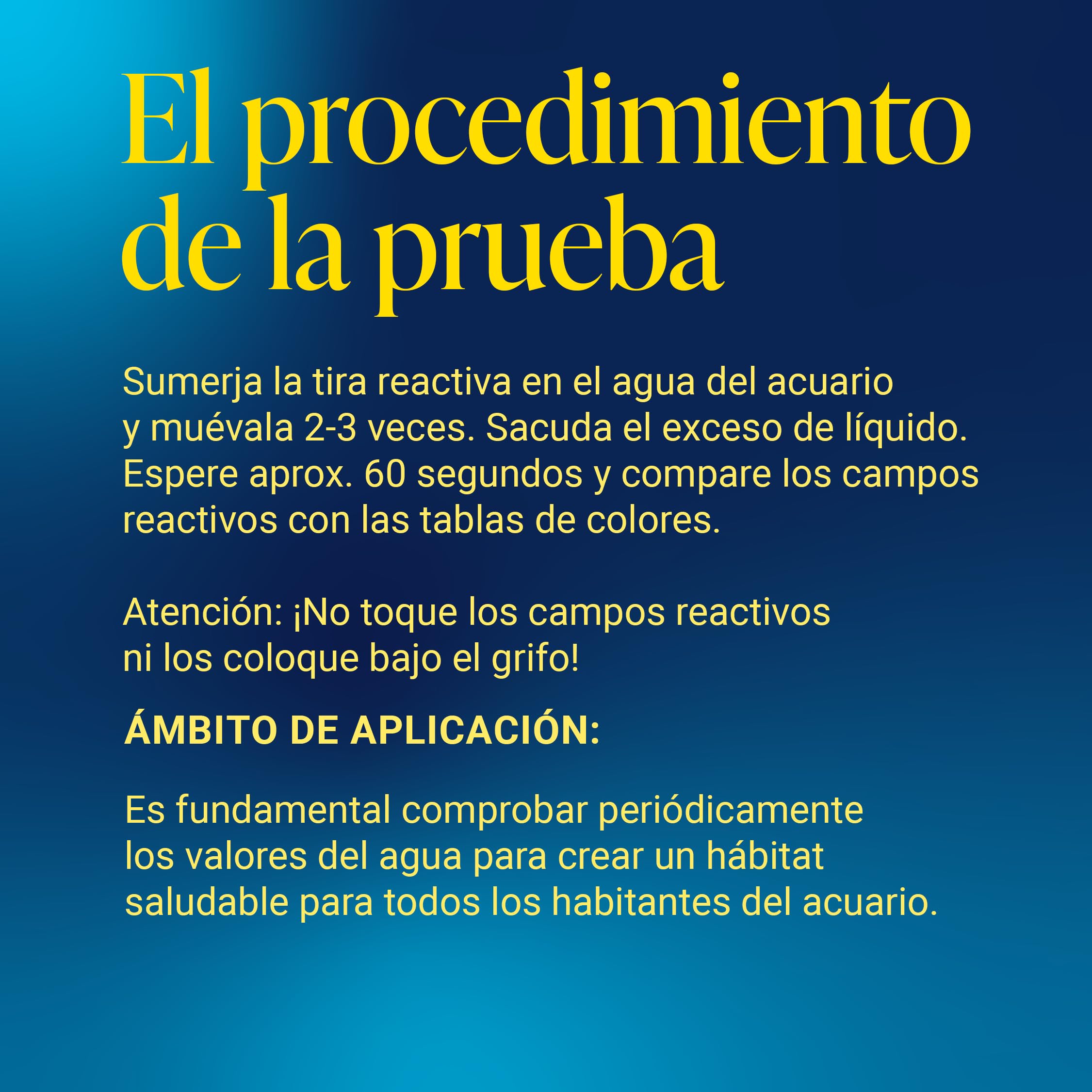 Tetra Test 7in1 - Test de agua para acuarios, control rápido y sencillo de la calidad del agua, 1 paquete (50 tiras reactivas)