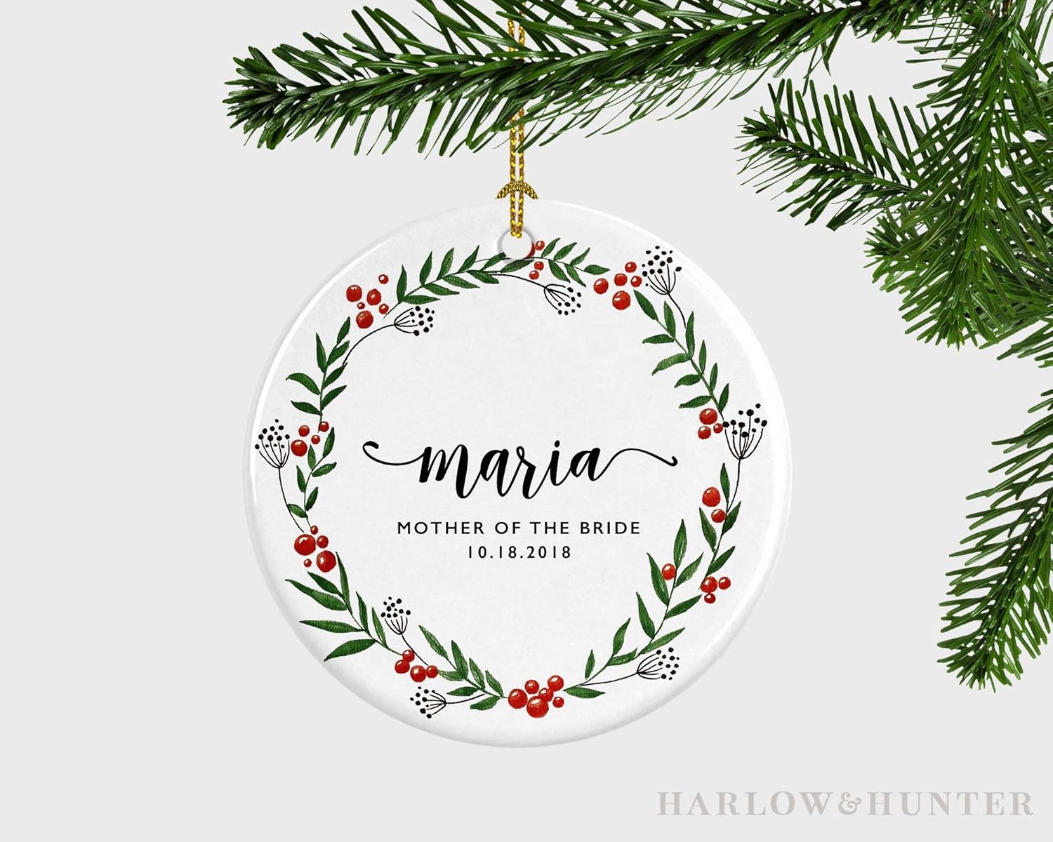 ornamento di Natale per la nonna