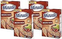 Vista 8 de Arroz integral Minute, arroz integral instantáneo para comidas rápidas, caja de 14 onzas