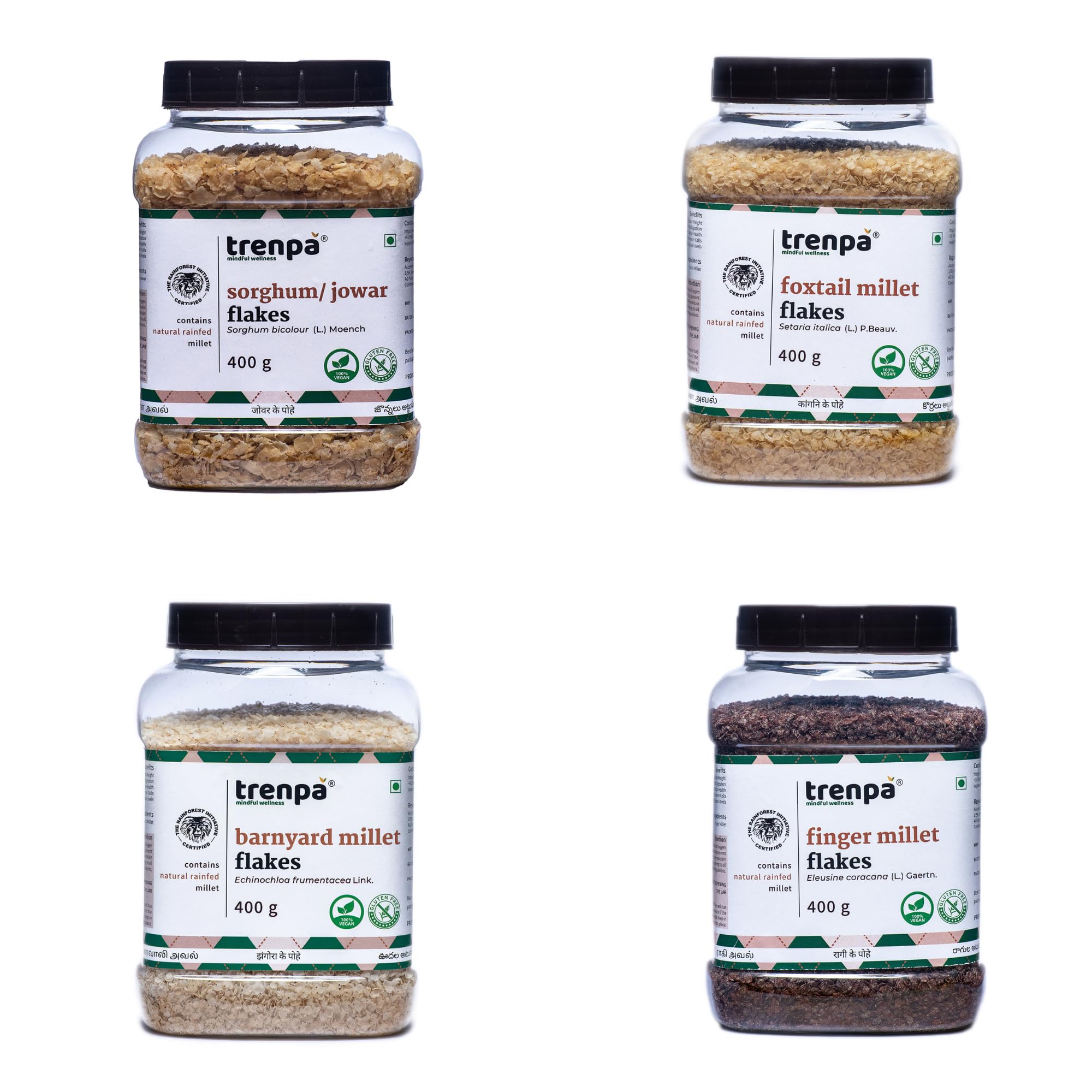 See full amazon price history chart for TRENPA 4x400 gms Millet Flakes Combo (Poha) | Barnyard, Finger, Sorghum, Foxtail Millet Flakes | Diabetic-Friendly | Millet Breakfast Cereal TRENPA 4x400 gms Millet Flakes Combo (Poha) | Barnyard, Finger, Sorghum, Foxtail Millet Flakes | Diabetic-Friendly | Millet Breakfast Cereal (B0CDXSYYRC) Amazon Price History, Amazon Price Tracker
