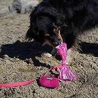Vista 5 de Best Pet Supplies - Bolsas para limpieza de excremento de perro, rollo de repuesto, uso en exteriores, a prueba de fugas y desgarros, plástico