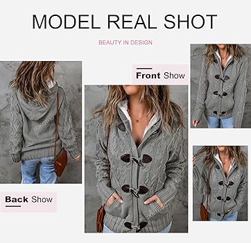 Dokotoo Womens Winter Fashion Ladies Cozy Faux Fur Hooded Casual