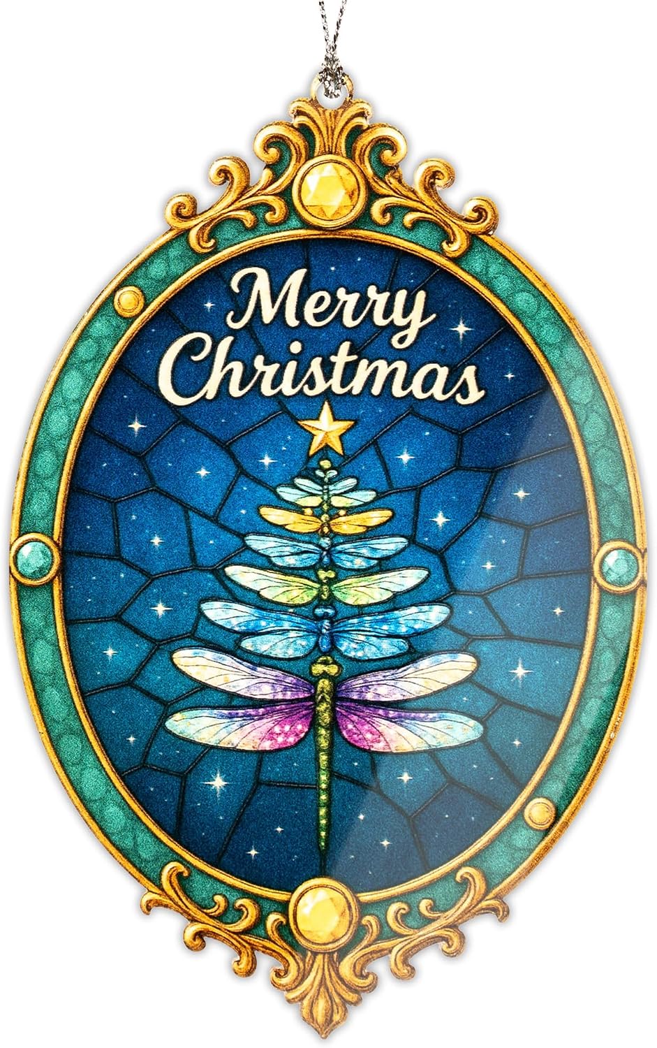 Christmas Women Gifts 2026 - Christmas Ornaments 2026 - Dragonfly Ornament - Dragonfly Gifts for Women - Christmas Women Decoration Ornaments